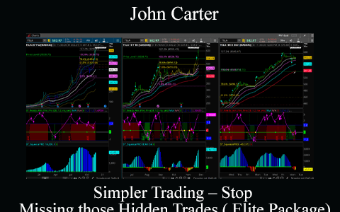 John Carter – Simpler Trading – Stop Missing those Hidden Trades ( Elite Package)